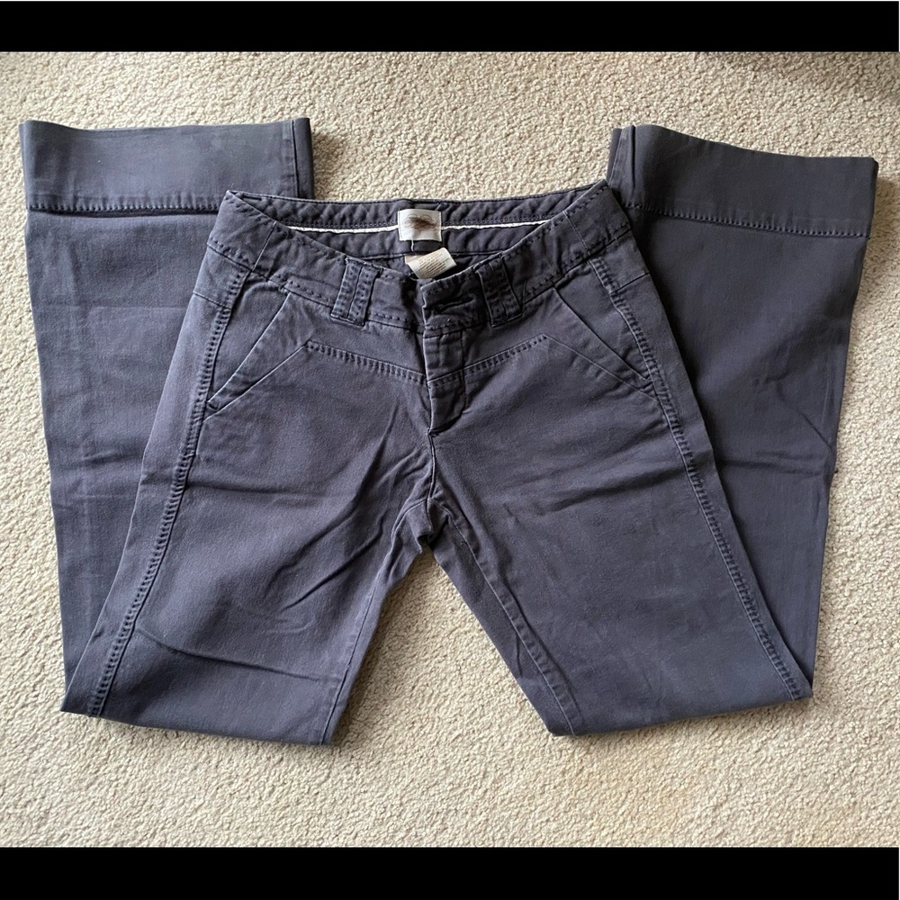 Gray chino pants